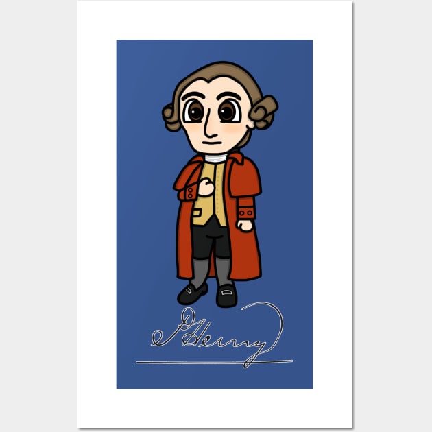 Chibi Patrick Henry with Signature Wall Art by Aeriskate